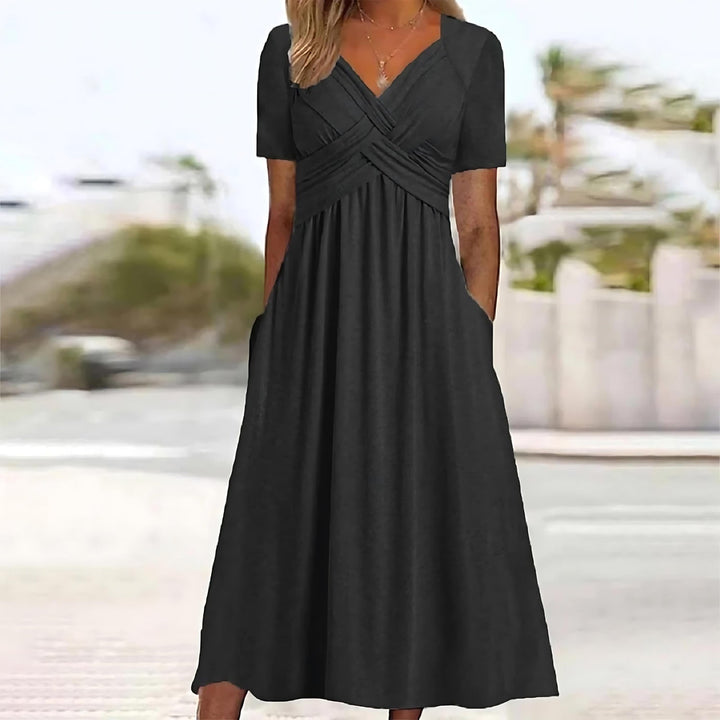 ISADORA | Chic A-Line Midi Dress