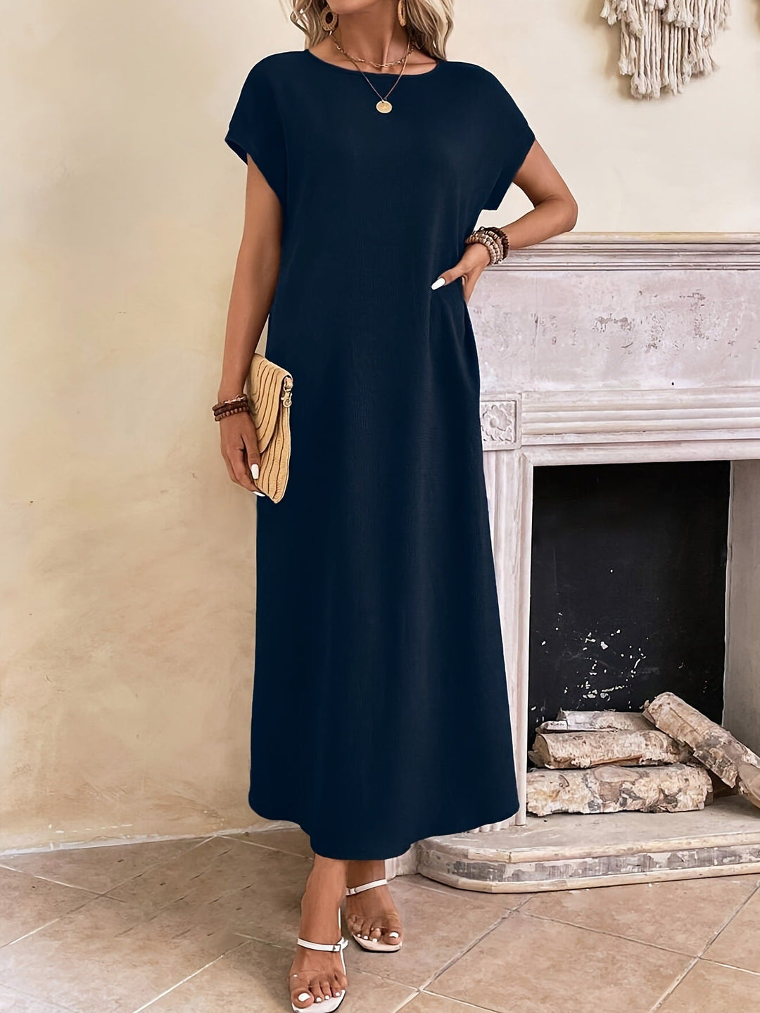 Margaux™ — Chic Minimalist Maxi Dress