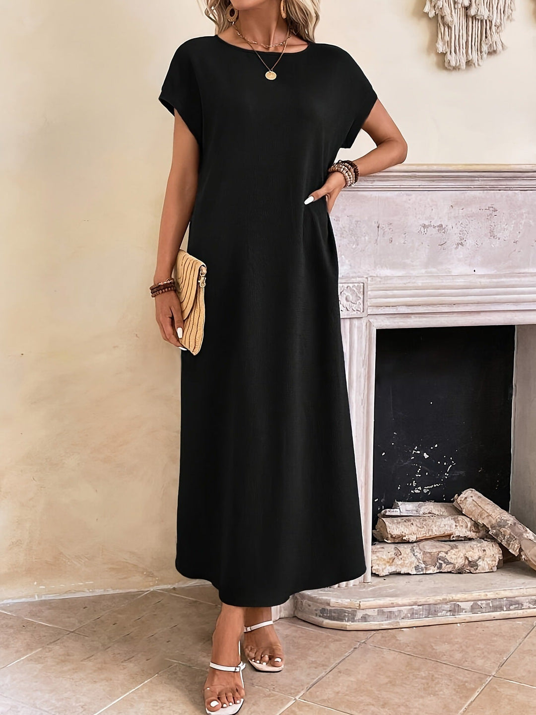 Margaux™ — Chic Minimalist Maxi Dress