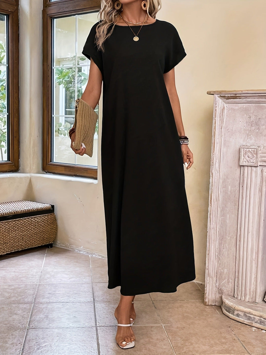 Margaux™ — Chic Minimalist Maxi Dress
