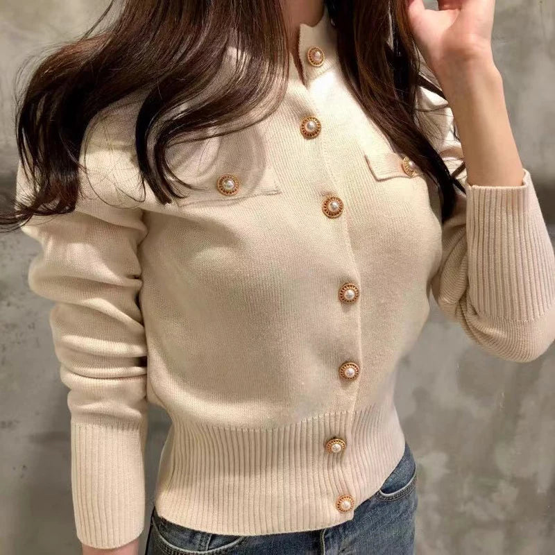 Pearl Button Cardigan