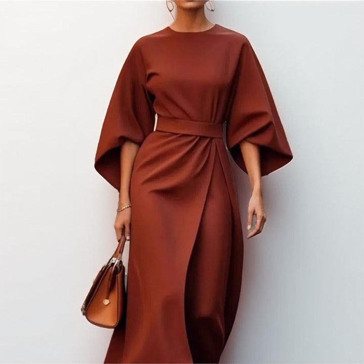 KATARZYNA | Maxi Dress Featuring Kimono Sleeves