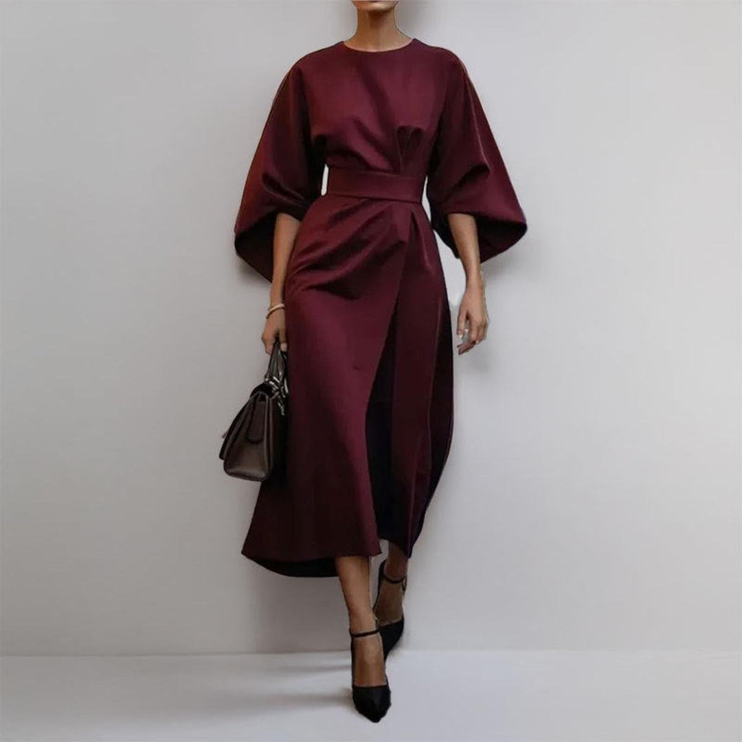 KATARZYNA | Maxi Dress Featuring Kimono Sleeves