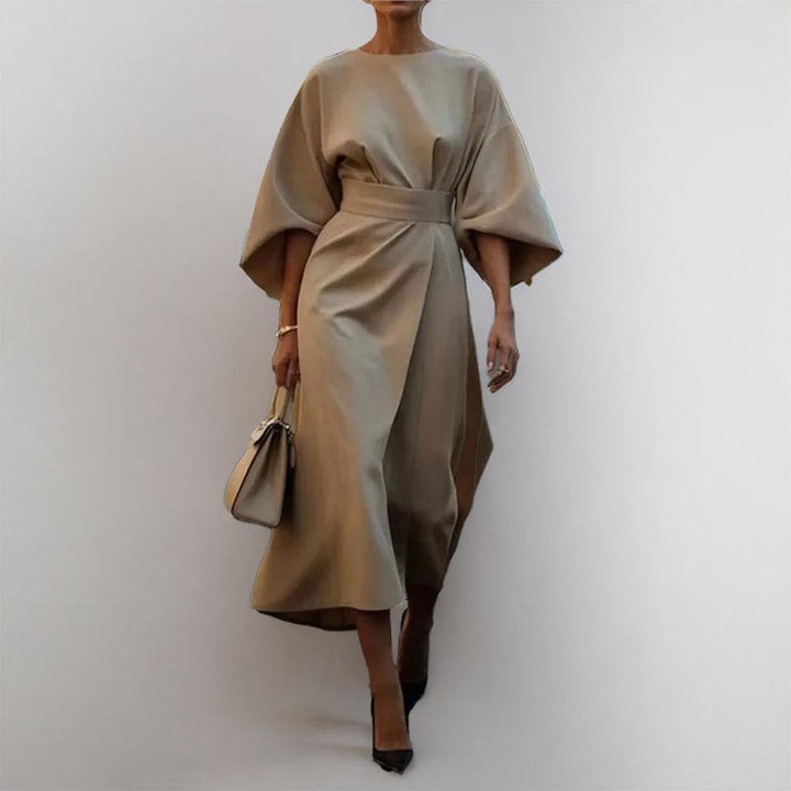KATARZYNA | Maxi Dress Featuring Kimono Sleeves