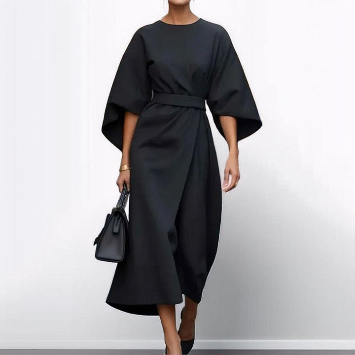 KATARZYNA | Maxi Dress Featuring Kimono Sleeves