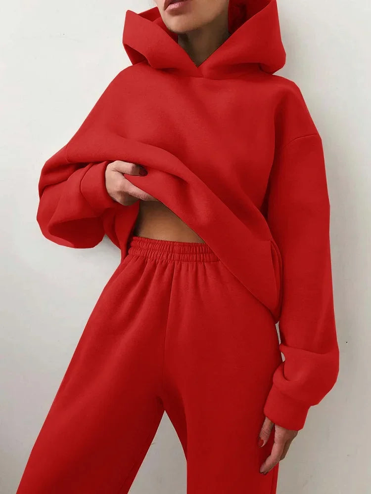 Classic Hoodie Sweatpants Set