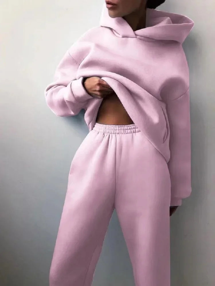 Classic Hoodie Sweatpants Set