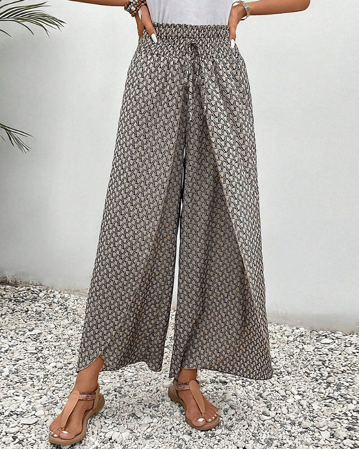 Sahara - Easygoing Wide-Leg Trousers