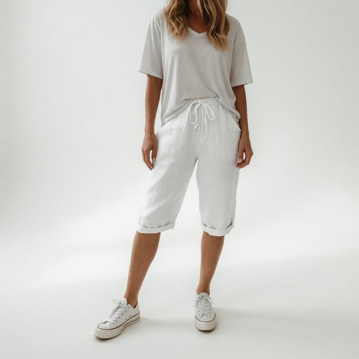 Fernande™ Bermuda 100% Cotton Casual Summer Collection