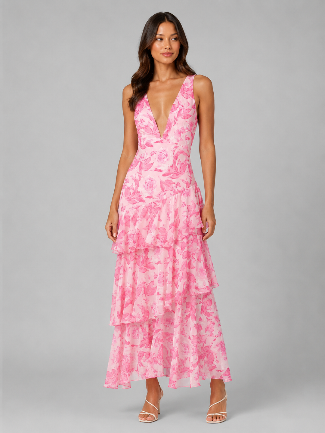 Aurora™ | Tiered Ruffle Maxi Dress