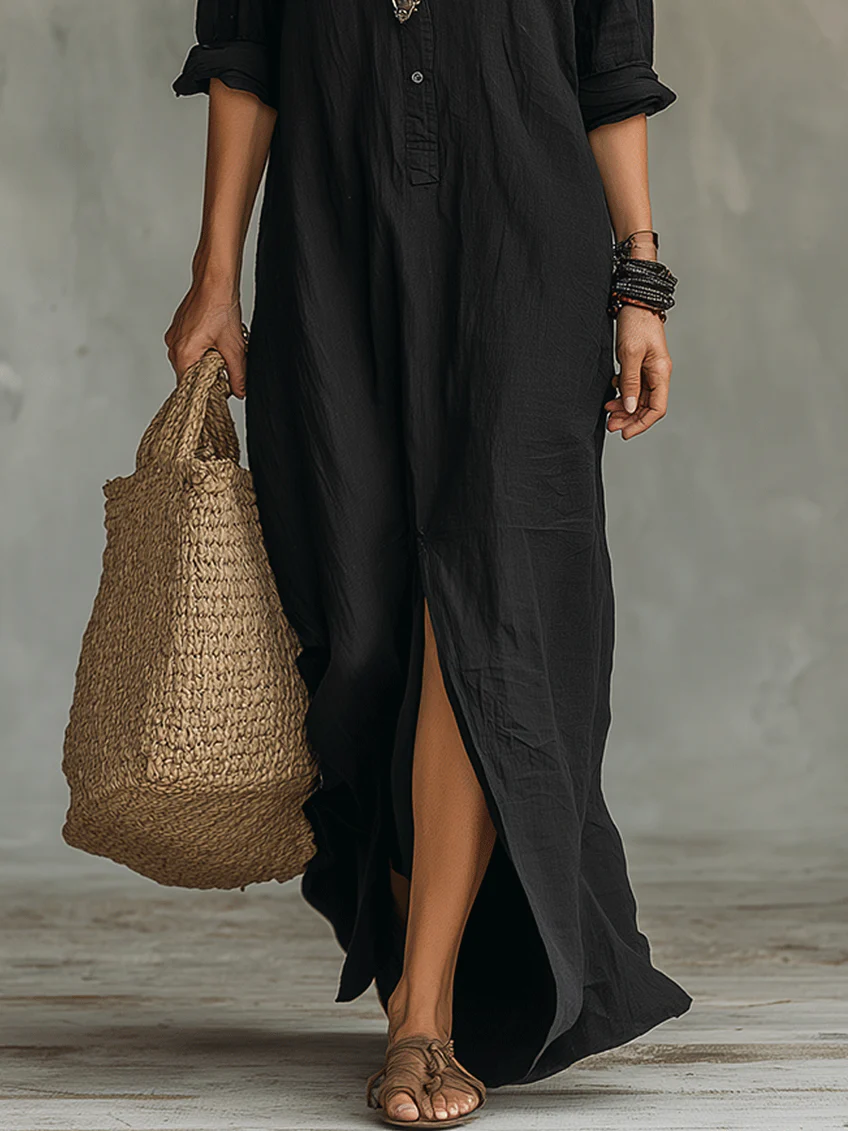 Elodie™ | Effortless Halter Maxi Dress