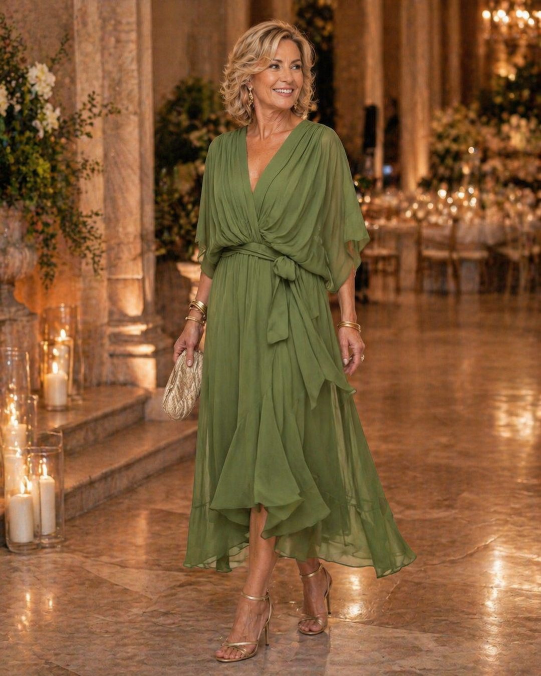 Marissa | Elegant V-Neck Dress
