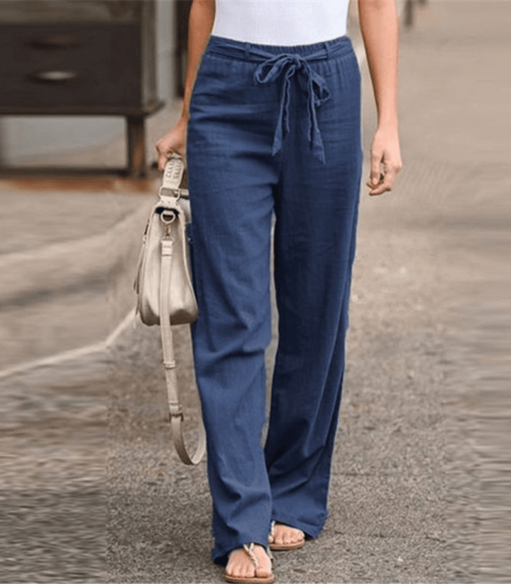 Joleen - Women's Casual Drawstring Pants with Elastic Waist