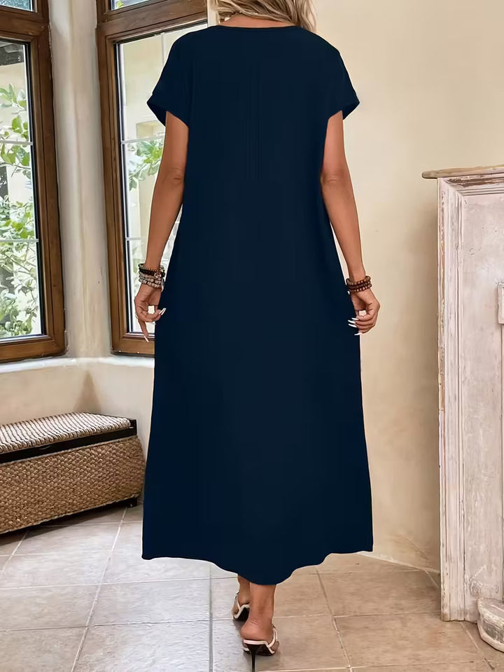Margaux™ — Chic Minimalist Maxi Dress