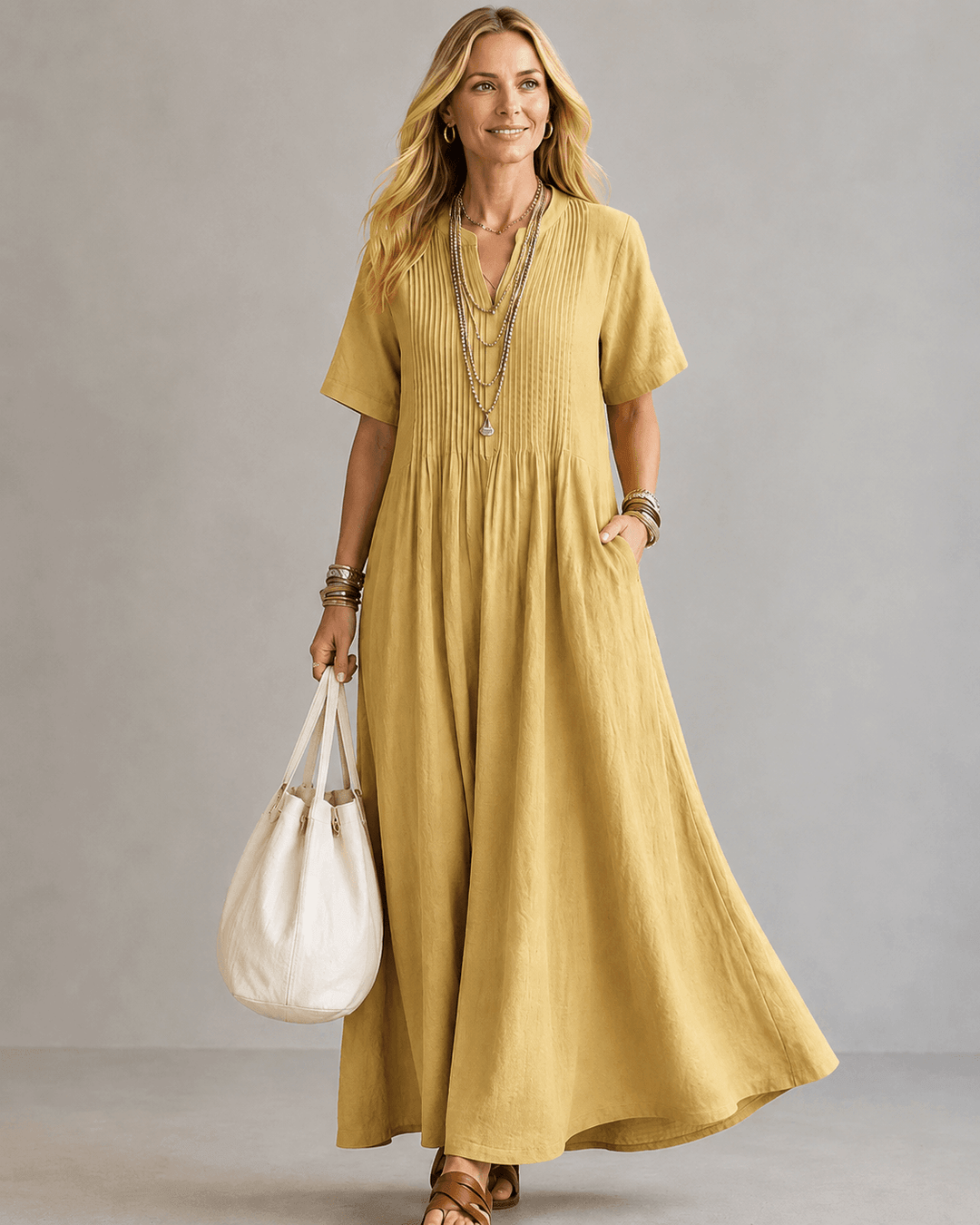 Sadie™ | Pleated Dress