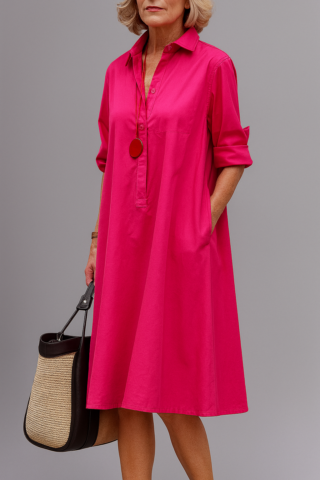 Chloe | Sophisticated Midi Dress with Timeless Elegance