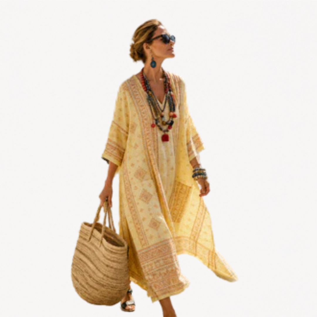 Gaia™ Earth-Tone Caftan