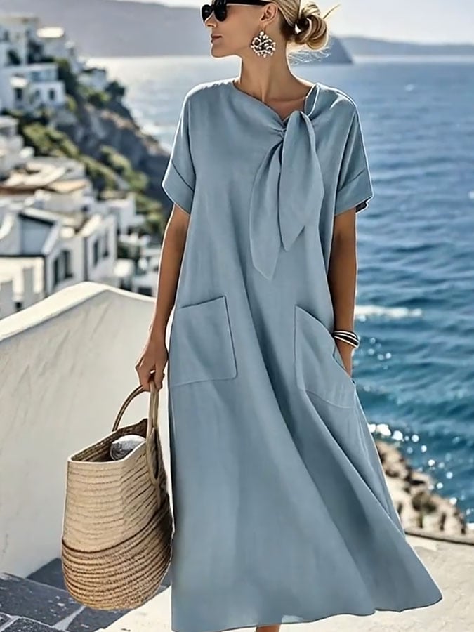 Mireille™ - Breezy Cotton Summer Dress