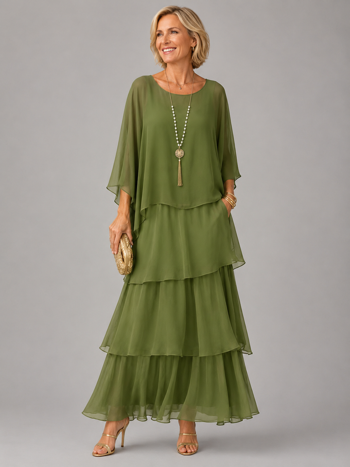 Natalie™ | Elegant Flowing Maxi Dress