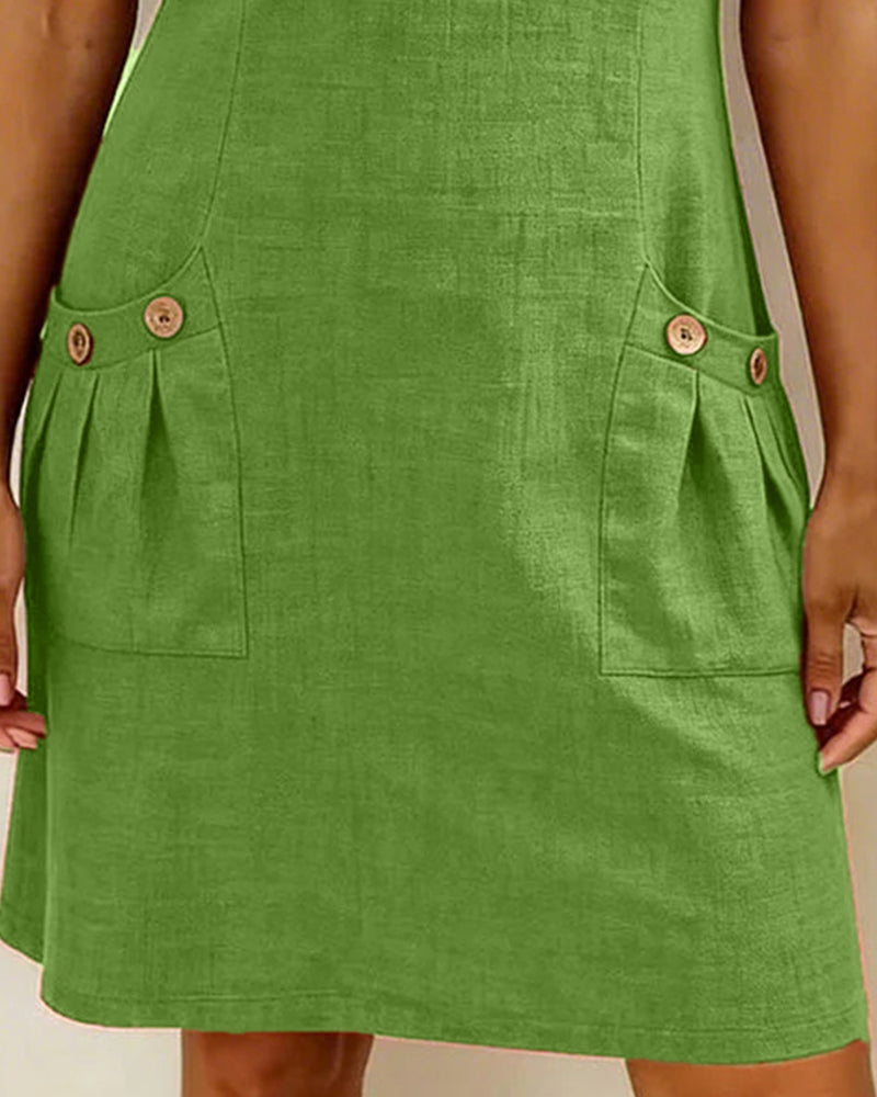 Lina Dress — Natural Elegance for Everyday