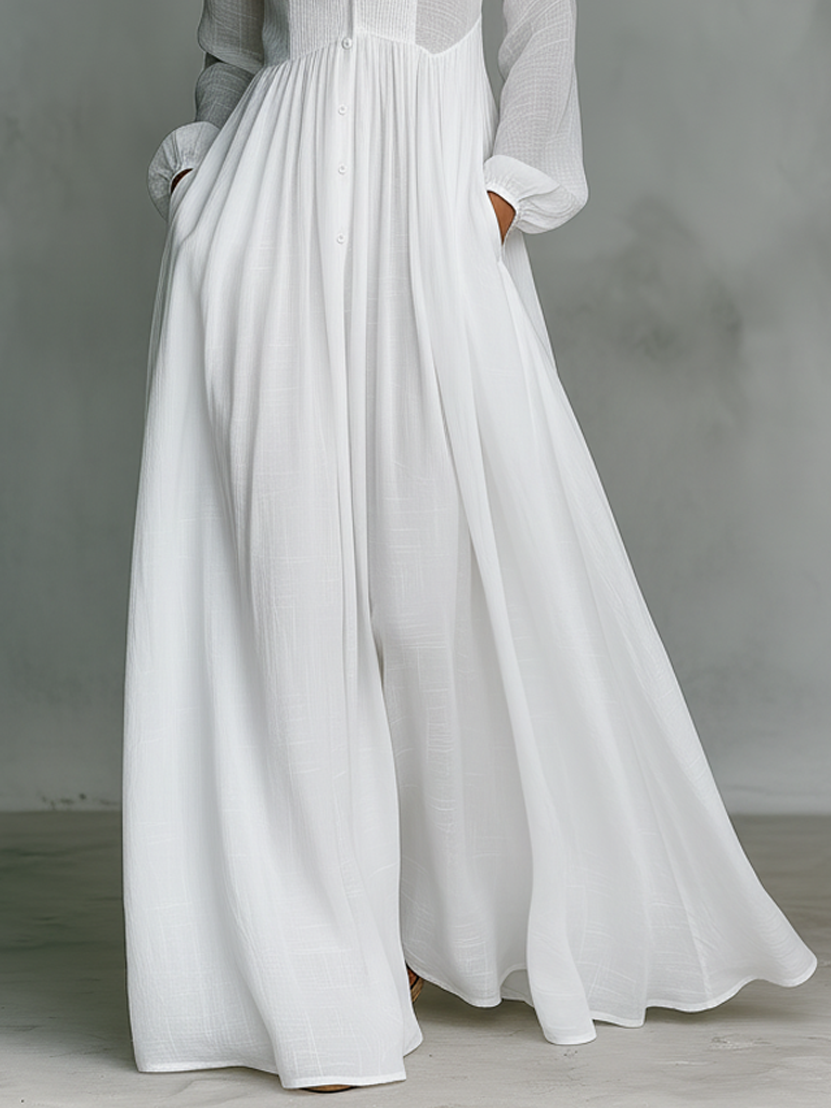 Élisa™ — Elegant Minimalist Maxi Dress