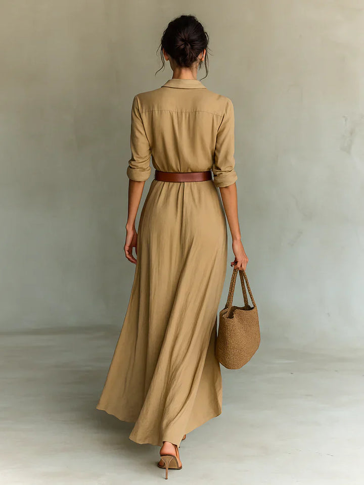 VICTORIA | Elegant Long Casual Dress
