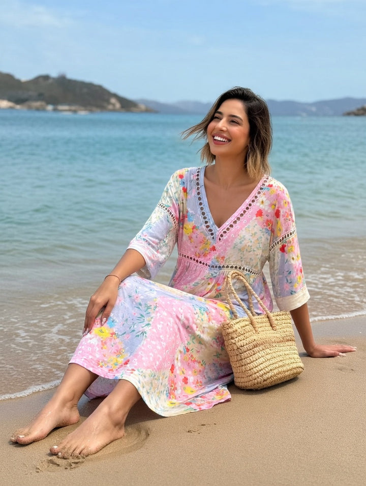 Lysiane™ — Effortless Floral Dress with Summer Elegance
