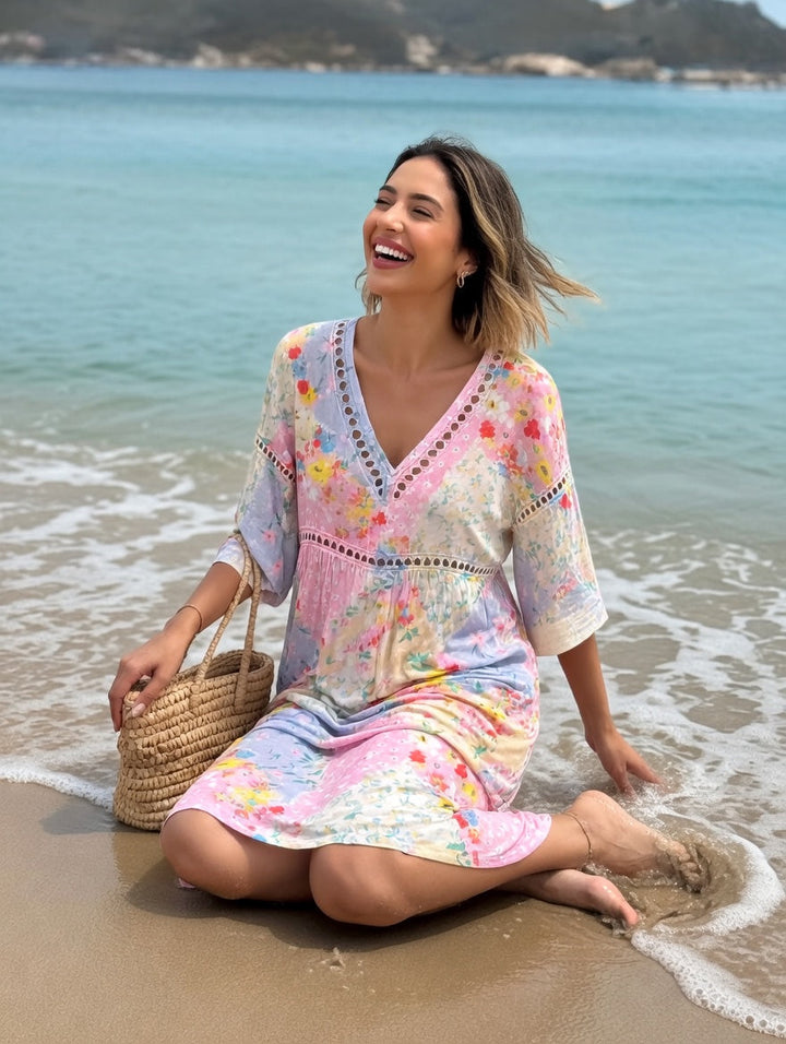 Lysiane™ — Effortless Floral Dress with Summer Elegance