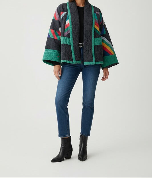 Vintage-Inspired Women's Jacket with Timeless Charm