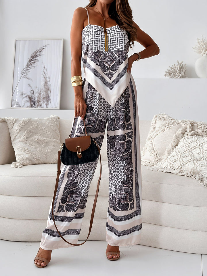 Marina | Boho Wide-Leg Resort Set