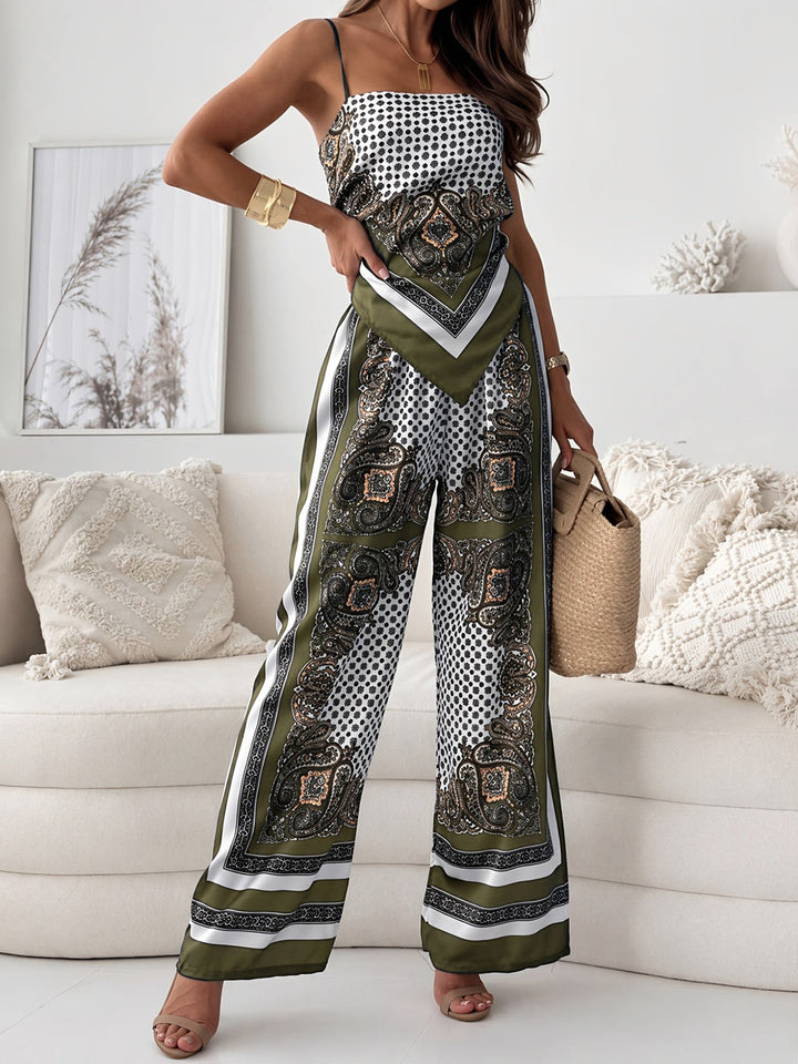 Marina | Boho Wide-Leg Resort Set