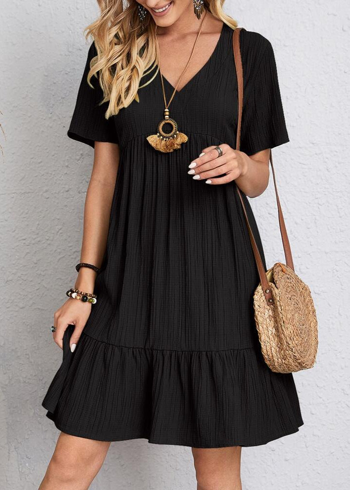 Enora - Elegant dress flattering for the belly